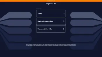 Website Screenshot: Autovermietung City-Trans GmbH Filiale Gera -  IMMER FÜR SIE DA - citytrans.de - Date: 2023-06-16 10:11:36
