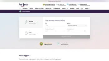Website Screenshot: compera GmbH - Stromvergleich & Stromanbieter » Bis zu 300€ sparen - tarife.at - Date: 2023-06-20 10:41:54