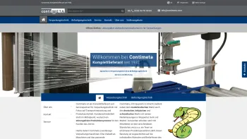 Website Screenshot: Contimeta - Verpackungstechnik | Befestigungstechnik | Kompressoren | Serviceleistungen | Contimeta - Date: 2023-06-16 10:11:36