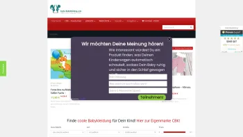 Website Screenshot: Coole Babykleidung - ᐅᐅ COOLE-BABYKLEIDUNG.COM || Das Original - Date: 2023-06-16 10:11:39