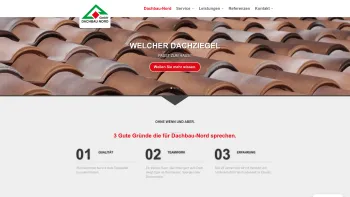 Website Screenshot: Dachbau Nord GmbH -  ...deckt Dächer - Dachbau Nord GmbH | ... deckt Dächer! - Date: 2023-06-16 10:11:39