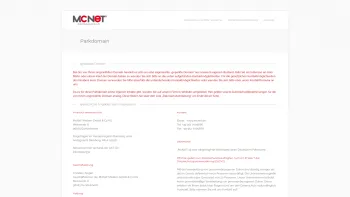 Website Screenshot: die medienagentur -  Der etwas andere  Service! - McNeT Medien GmbH & Co KG | Parkdomain - Date: 2023-06-16 10:11:49