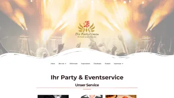 Website Screenshot: Die Partyloewen - Home - Die Partylöwen - Date: 2023-06-16 10:11:49