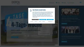 Website Screenshot: DIERCK Firmengruppe - DIERCK Gruppe: IT-Systemhaus - Date: 2023-06-16 10:11:49