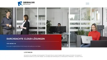 Website Screenshot: Drimalski & Partner GmbH -  L&ouml;sungen die uns  verbinden. - Drimalski & Partner - Date: 2023-06-16 10:11:55