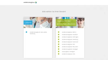 Website Screenshot: ENDOKRINOLOGIKUM MÜNCHEN -  Praxis  · Diagnostik · Wissenschaft - Gemeinsam mehr bewirken. - Endo HH Hamburg - Date: 2023-06-16 10:12:01