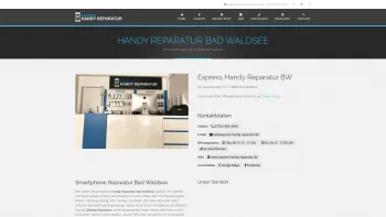 Website Screenshot: Express Handy Reparatur Bad Waldsee - Handy Reparatur Bad Waldsee - Express-Handy-Reparatur - Date: 2023-06-20 10:41:59