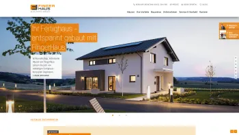 Website Screenshot: FingerHaus GmbH Qualität für Generationen - Fertighaus kaufen - Schlüsselfertig bauen mit FingerHaus - Date: 2023-06-16 10:12:11
