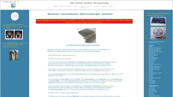 Website Screenshot: finkhandel.de / Geschenkverpackungen - Blechdosen, Weihnachtsdosen, Teedosen, Geschenkkartons, Weinkartons, Sammeldosen, Holzkisten - Date: 2023-06-20 10:41:59