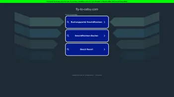Website Screenshot: Fly to Cebu Urlaub im Europaradies - Date: 2023-06-16 10:12:15