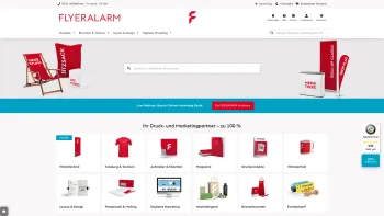 Website Screenshot: flyeralarm GmbH - FLYERALARM – Online-Druckerei & Marketingpartner für Ihre Branche - Date: 2023-06-16 10:12:15