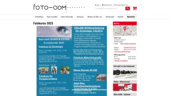 Website Screenshot: Foto-Com GmbH & Co. KG -  ... denn Qualität  entscheidet! - Foto-Com in Gießen - Date: 2023-06-16 10:12:15