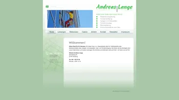 Website Screenshot: Glaserei Andreas Lange - Home - Glaserei Andreas Lange - Date: 2023-06-16 10:12:25