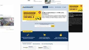 Website Screenshot: GutscheineXXL - Gutscheine neu & geprüft bei GutscheineXXL.de - Date: 2023-06-20 10:37:44