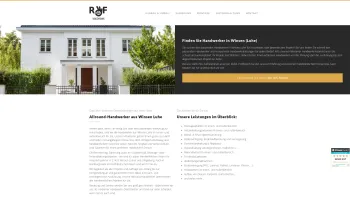 Website Screenshot: R&F Solutions Handwerkservice - Handwerker in Winsen Luhe | Allround-Handwerker für Haus & Garten - Date: 2023-06-20 10:37:47