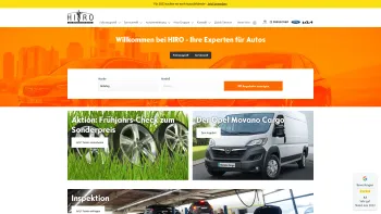 Website Screenshot: Hiro Automarkt GmbH -  Die Experten für Autos - Hiro Automarkt GmbH - Date: 2023-06-20 10:37:52