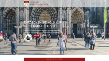 Website Screenshot: Historische Stadtführungen Köln - Historische Stadtführungen Köln | Stadtführungen in Köln | Brauhaustouren | Krimi-Tour | Stadt Rallye - Date: 2023-06-20 10:37:53