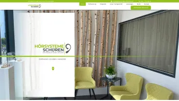 Website Screenshot: Hörsysteme Schüren - Ihr Hörgeräte Spezialist in Dortmund - Hörsysteme Schüren - Date: 2023-06-20 10:42:05