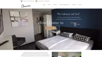 Website Screenshot: Hotel Come in -  Ihre Zufriedenheit ist unser Anliegen! - Hotel in Menden - Come in - Date: 2023-06-20 10:37:56