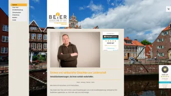 Website Screenshot: ImmoWert Beier - Startseite - Patrick Beier - Immobilienbewertung & Mediation - Date: 2023-06-20 10:38:01