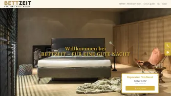 Website Screenshot: Impuls Schlafambiente Inh. Michael Kausch - BETTZEIT - Für eine gute Nacht - Date: 2023-06-20 10:38:02
