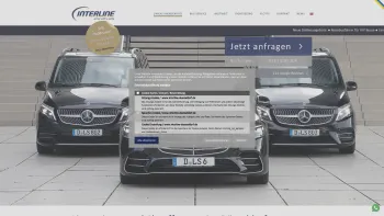 Website Screenshot: INTERLINE Düsseldorf - Limousinenservice, Chauffeur Service in Düsseldorf & Weltweit - ® INTERLINE Düsseldorf - Date: 2023-06-20 10:42:08