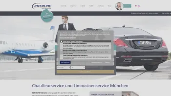 Website Screenshot: Interline München - Exklusiver Limousinenservice, Chauffeurservice in München & Weltweit - ® INTERLINE München - Date: 2023-06-20 10:38:05