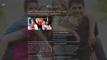 Website Screenshot: Nicolay Lernpädagogik + FamilienCoaching Legasthenie und Lese Rechtschreibschäche LRS in München - Gut lesen und schreiben lernen! - H. D. Nicolay Coaching - Date: 2023-06-20 10:38:05