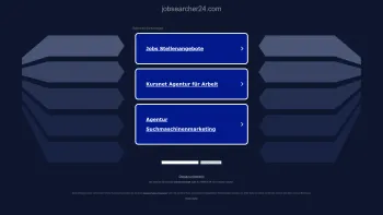 Website Screenshot: Jobsearcher24 Das Portal für Arbeit Bewerberportal Kostenloser Kontakt zu Bewerbern Stellenanzeigen schalten Bewerber finden Arbei - jobsearcher24.com - Diese Website steht zum Verkauf! - Informationen zum Thema jobsearcher24. - Date: 2023-06-20 10:38:08