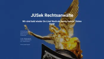 Website Screenshot: Rechtsanwalt Karl Jusek - Jusek Rechtsanwälte - Date: 2023-06-20 10:38:10