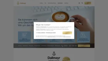 Website Screenshot: KaffeeXpress - Dallmayr Automatenservice für Unternehmen entdecken - Date: 2023-06-20 10:38:10