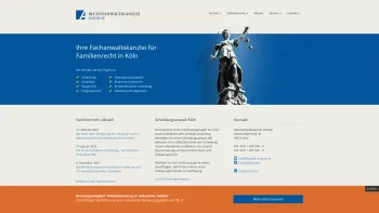 Website Screenshot: Rechtsanwaltskanzlei Andrae für Famlienrecht in Köln Scheidung Unterhalt Sorgerecht Umgangsrecht - • Anwalt Familienrecht Köln – Kanzlei Andrae - Date: 2023-06-20 10:38:13