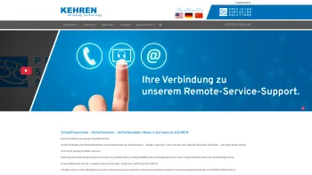 Website Screenshot: Kehren GmbH - Startseite - Date: 2023-06-20 10:38:16