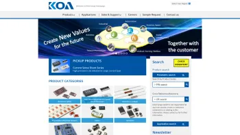 Website Screenshot: KOA Europe GmbH - KOA Europe GmbH - Date: 2023-06-20 10:38:19