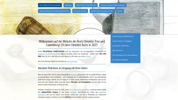 Website Screenshot: Die IHK-zertifizierten Detektive der Kurtz Detektei Luxemburg & Trier ermitteln für Sie in Luxemburg, Trier, Rheinland-Pfalz, bund - Privatdetektiv | Ermittler - Kurtz Detektei Trier | Luxemburg - Date: 2023-06-20 10:38:25