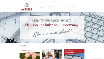 Website Screenshot: Laudani GmbH Bauunternehmung - Laudani Bauunternehmen im Großraum Köln und Bonn - Date: 2023-06-20 10:42:11