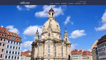 Website Screenshot: Leßmann & Wagner Immobilienmakler Dresden GmbH - Leßmann & Wagner ihr Immobilienmakler in Dresden - Date: 2023-06-20 10:42:11