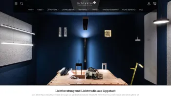 Website Screenshot: Lichtaktiv - Lichtaktiv.de Leuchten Lampen Onlineshop Planungsbüro - Date: 2023-06-20 10:38:30