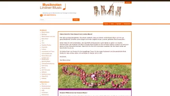 Website Screenshot: Musiknoten Johanna Lindner und Sohn - Lindner Music - Date: 2023-06-20 10:38:31