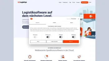 Website Screenshot: Logistiqo GmbH - Logistiqo | Webbasierte Speditionssoftware & Logistiksoftware - Date: 2023-06-20 10:42:11