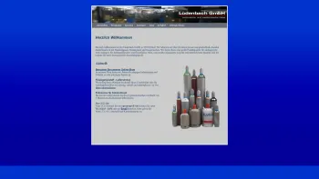 Website Screenshot: Lüdenbach GmbH - Lüdenbach GmbH - technische und medizinische Gase - Date: 2023-06-20 10:38:33