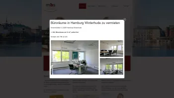 Website Screenshot: multi-büro-service C.Schwemm e.K./BusinessCenter - MBS Multi Büro Service Hamburg - Date: 2023-06-20 10:38:39