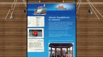 Website Screenshot: Maritim Charter Service Mecklenburger Stolz - Bootscharter & Bootsverleih für Bootstouren auf dem Schweriner See - Date: 2023-06-20 10:38:39