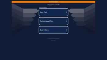 Website Screenshot: Mega-Pool-Nord -  Schwimmbad · Planung · Verkauf ·  Salzwassertechnik - mega-pool-nord.de - Date: 2023-06-20 10:38:43