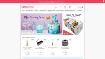 Website Screenshot: CAKE MART Duisburg - Der Shop für Hobbybäcker | MEINCUPCAKE Shop - Date: 2023-06-20 10:38:43