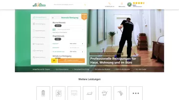 Website Screenshot: Mr. Cleaner - Professionelle Reinigungen in Haus, Wohnung und Büro | Mr. Cleaner - Date: 2023-06-20 10:38:52
