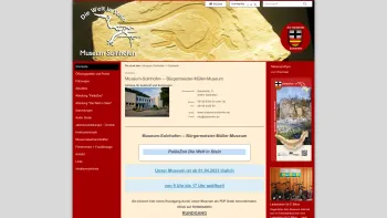 Website Screenshot: Museum Solnhofen - Museum-Solnhofen -- Bürgermeister-Müller-Museum - Gemeinde Solnhofen - Date: 2023-06-20 10:38:58
