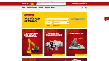 Website Screenshot: MVS Zeppelin The Cat Rental Store Mietstation Freiburg -  Sofort Mieten - Alles was Sie wollen, wo immer Sie wollen. - Online-​Mietshop | Zep­pe­lin Ren­tal - Date: 2023-06-20 10:38:59