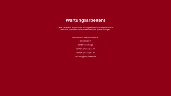 Website Screenshot: Nord-Inkasso OHG - Wartungsarbeiten/Site Maintenance - Date: 2023-06-20 10:39:06