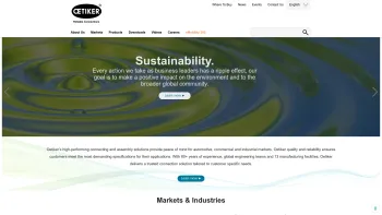 Website Screenshot: Hans Oetiker Metallwaren- und Apparatefabrik GmbH -  Technik die verbindet - Oetiker | Reliable Connections - Date: 2023-06-20 10:39:11